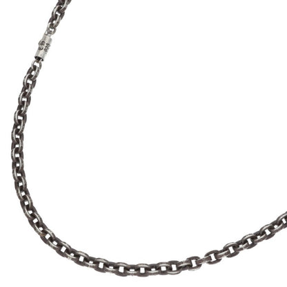 Chrome Hearts 925 Silver Paper Chain Necklace Size 24 Inch