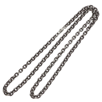 Chrome Hearts 925 Silver Paper Chain Necklace Size 24 Inch