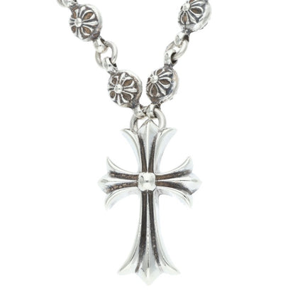 Chrome Hearts Old #1 Cross Ball Cross Necklace Size 20 Inch