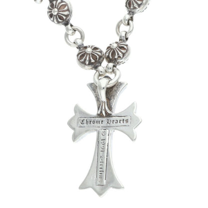 Chrome Hearts Old #1 Cross Ball Cross Necklace Size 20 Inch