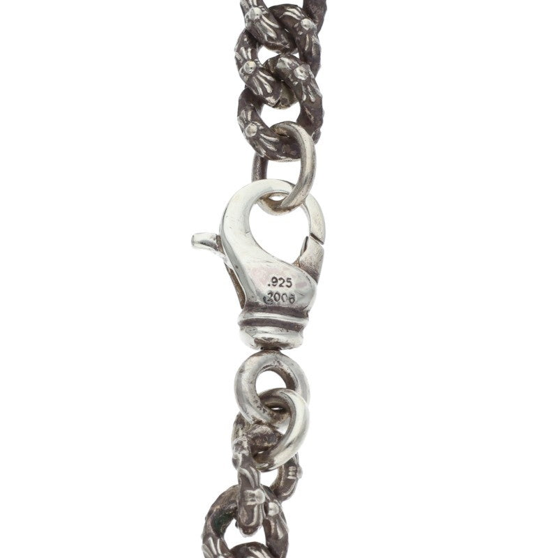 Chrome Hearts Xtra Fncy Mini Silver Necklace Size 20 Inch