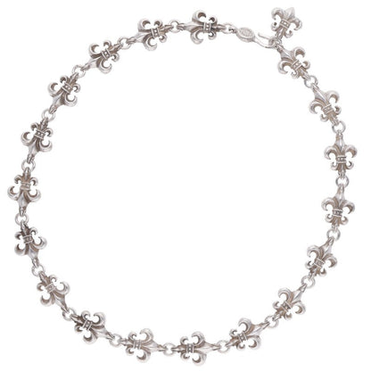 Chrome Hearts Cutout BS Fleur Necklace Size 20 Inch