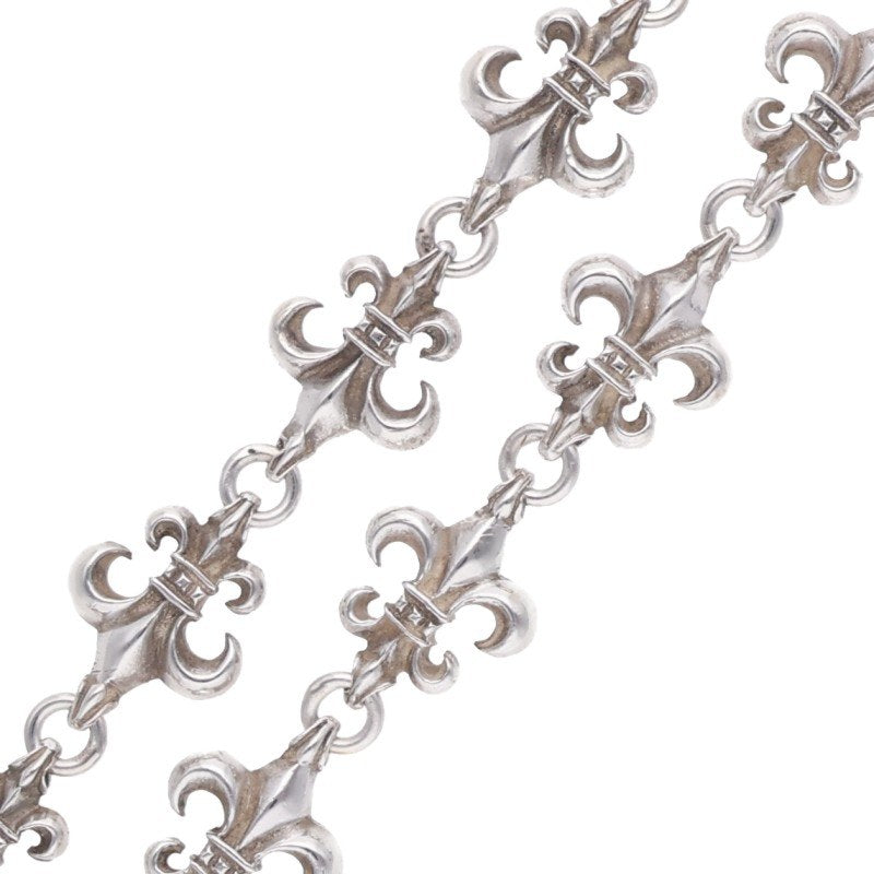 Chrome Hearts Cutout BS Fleur Necklace Size 20 Inch