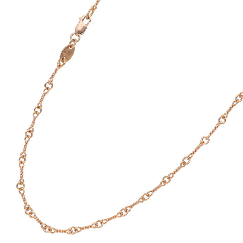 Chrome Hearts 22K Twist Chain Gold Necklace Size 20 Inch