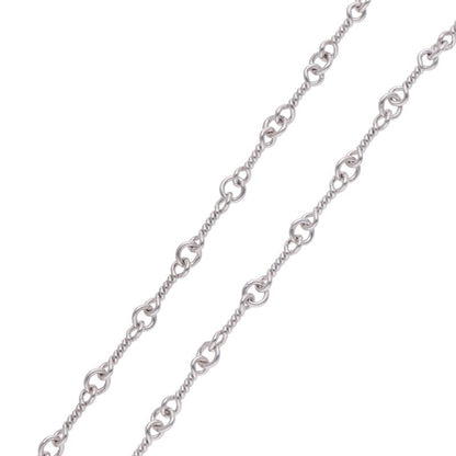 Chrome Hearts 18K Twist Chain Gold Necklace Size 18 Inch