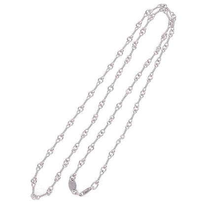 Chrome Hearts 18K WG Twist Chain Necklace Size 18 Inch