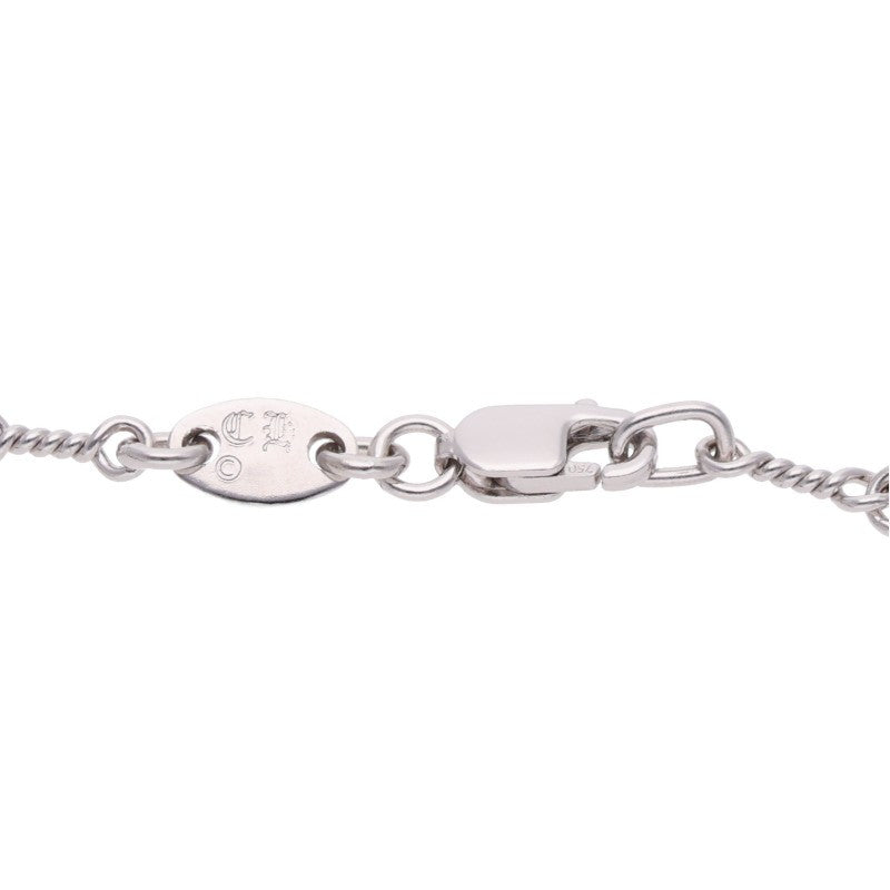 Chrome Hearts 18K WG Twist Chain Necklace Size 16 Inch