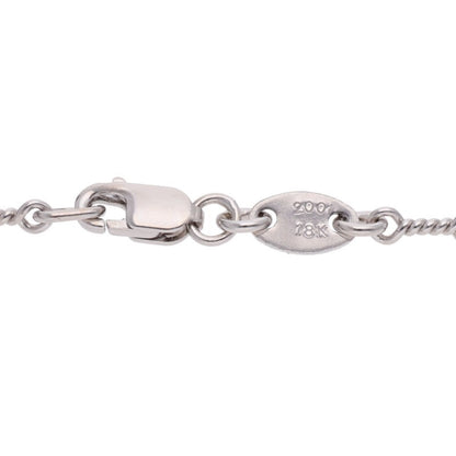 Chrome Hearts 18K WG Twist Chain Necklace Size 16 Inch