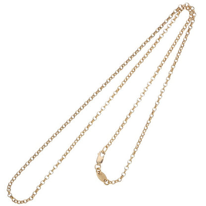 Chrome Hearts 22K Gold Roll Chain Necklace Size 18 Inch