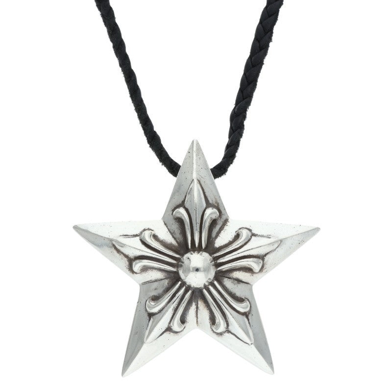 Chrome Hearts LARGE STAR Sterling Silver Necklace