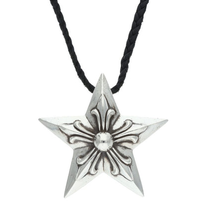Chrome Hearts LARGE STAR Sterling Silver Necklace