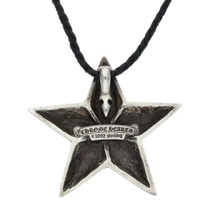 Chrome Hearts LARGE STAR Sterling Silver Necklace