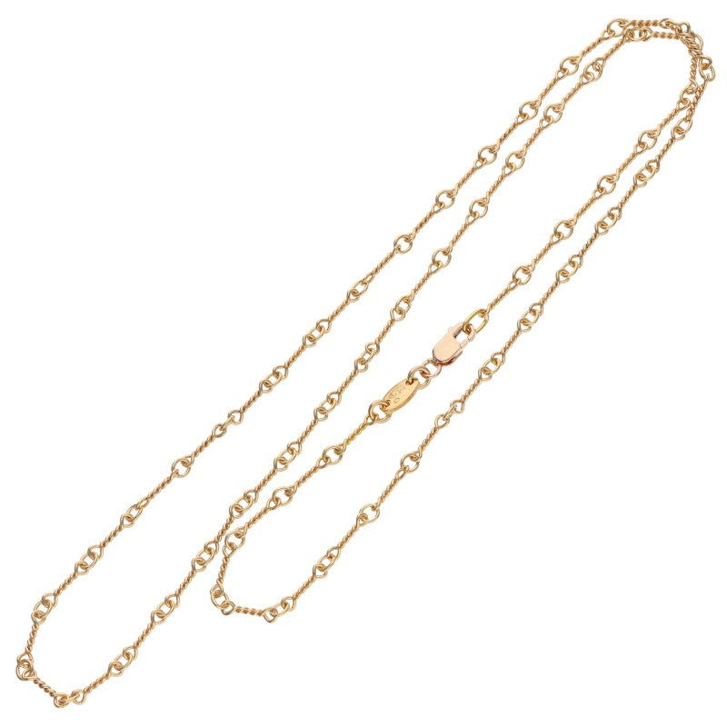 Chrome Hearts 22K Yellow Gold Chain Necklace Size 20 Inch