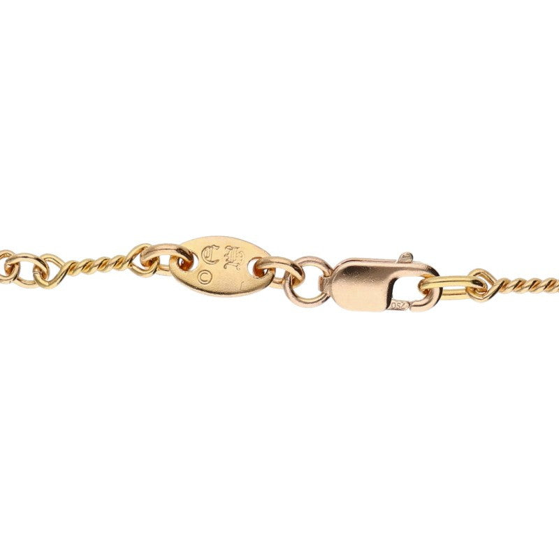 Chrome Hearts 22K Yellow Gold Chain Necklace Size 20 Inch