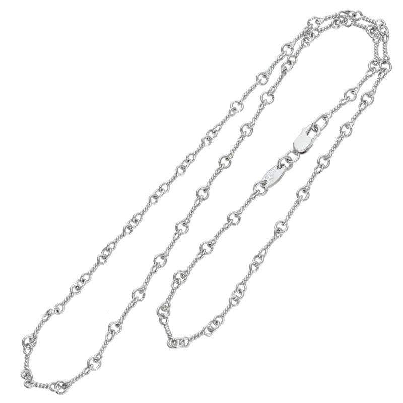 Chrome Hearts 18K Twist Chain Gold Necklace Size 16 Inch