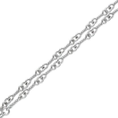 Chrome Hearts 18K Twist Chain Gold Necklace Size 16 Inch