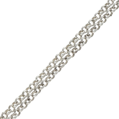 Chrome Hearts NECKCHAIN R20 Necklace Silver Size 20 Inch