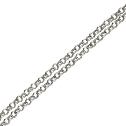 Chrome Hearts NECKCHAIN R18 Silver Necklace Size 18 Inch