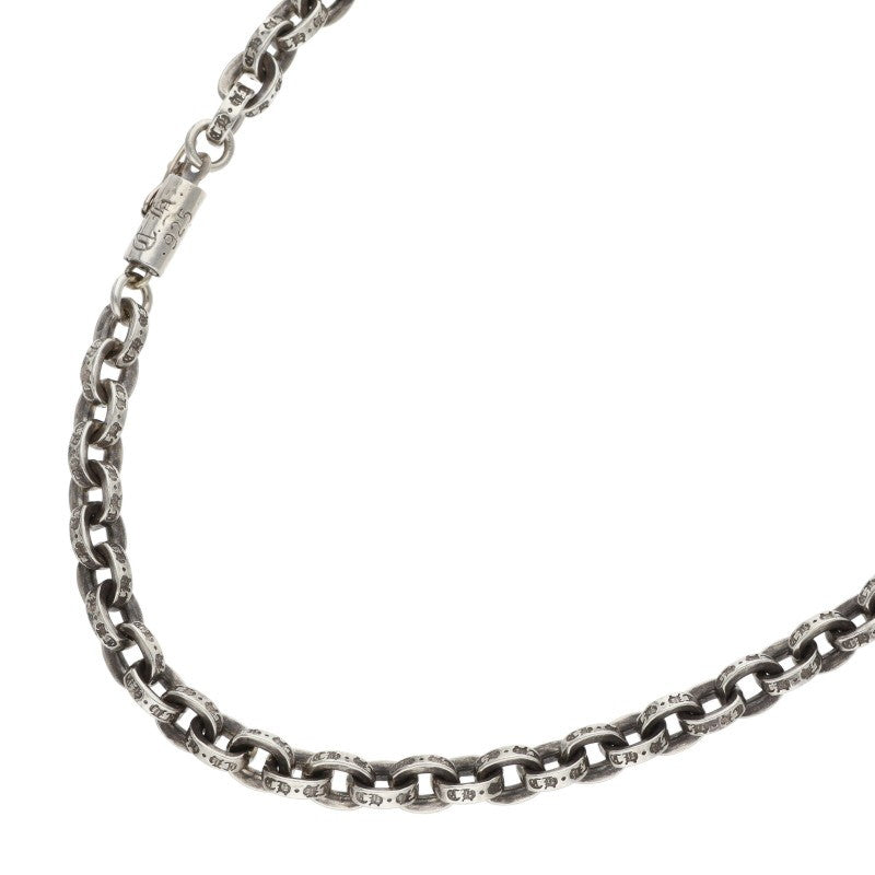 Chrome Hearts Paper Chain Old Necklace 925/14K Size 20 Inch