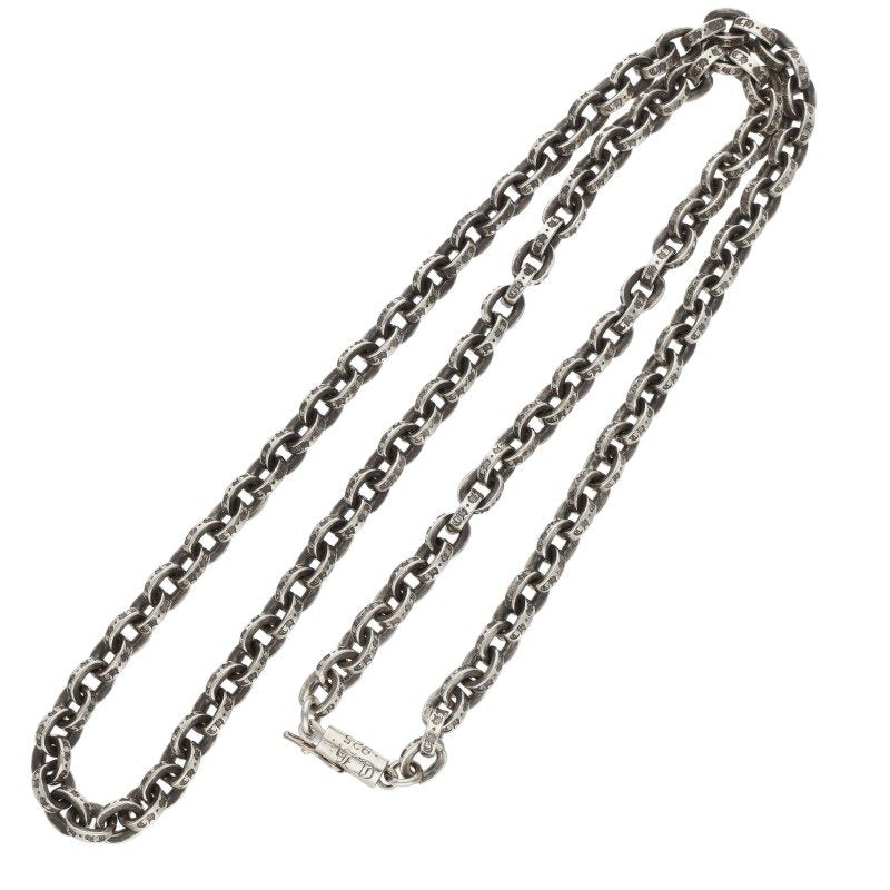 Chrome Hearts Paper Chain Old Necklace 925/14K Size 20 Inch