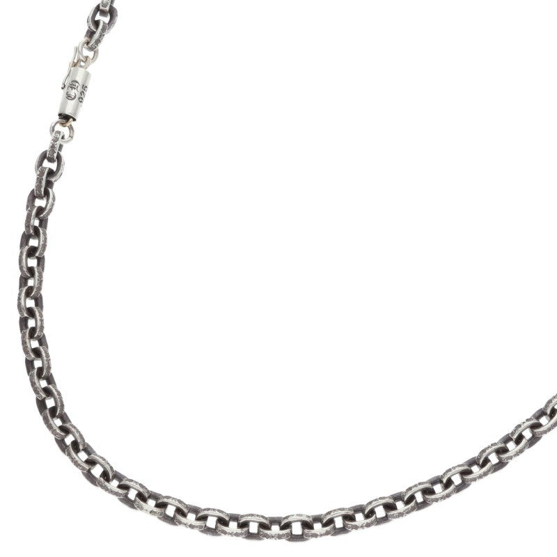 Chrome Hearts PAPER CHAIN Silver Necklace Size 24 Inch