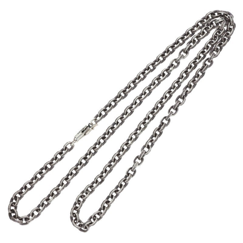 Chrome Hearts PAPER CHAIN Silver Necklace Size 24 Inch