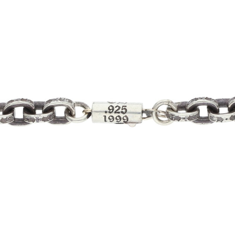 Chrome Hearts PAPER CHAIN Silver Necklace Size 24 Inch