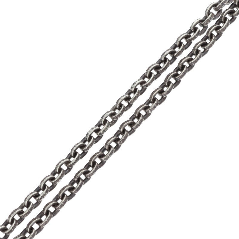Chrome Hearts PAPER CHAIN Silver Necklace Size 24 Inch