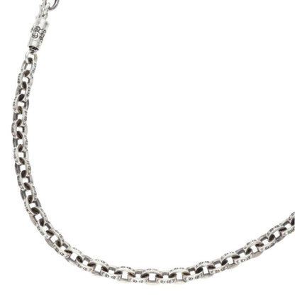 Chrome Hearts 925 Silver Paper Chain Necklace Size 30 Inch