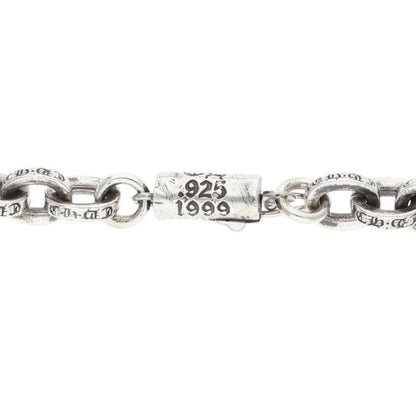 Chrome Hearts 925 Silver Paper Chain Necklace Size 30 Inch