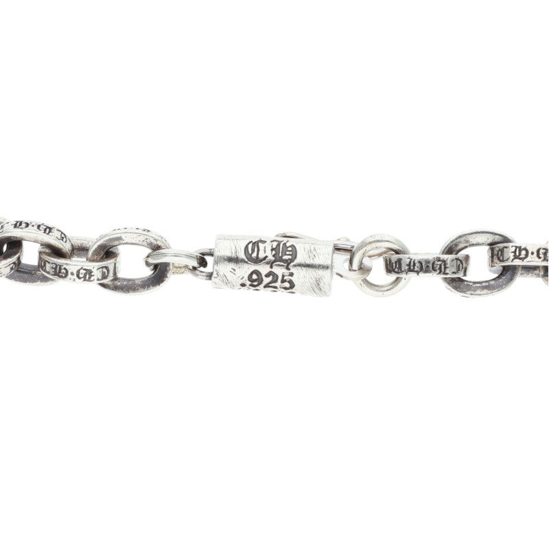 Chrome Hearts 925 Silver Paper Chain Necklace Size 30 Inch