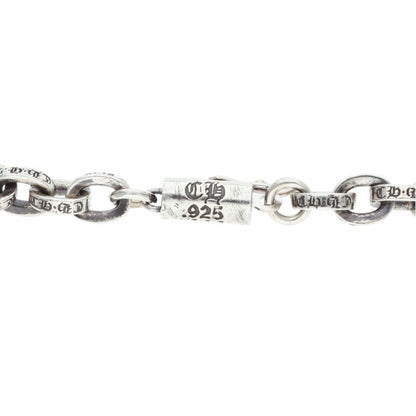 Chrome Hearts 925 Silver Paper Chain Necklace Size 30 Inch