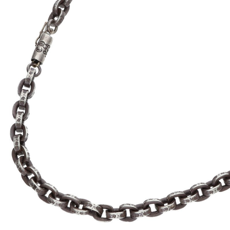 Chrome Hearts PAPER CHAIN Silver Necklace Size 20 Inch