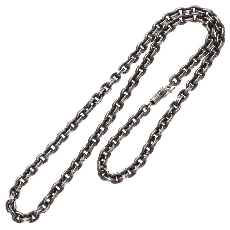 Chrome Hearts PAPER CHAIN Silver Necklace Size 20 Inch