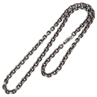 Chrome Hearts PAPER CHAIN Silver Necklace Size 20 Inch
