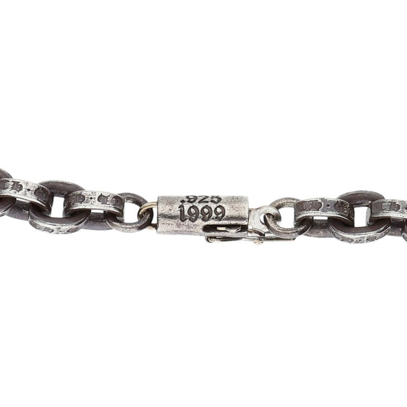 Chrome Hearts PAPER CHAIN Silver Necklace Size 20 Inch