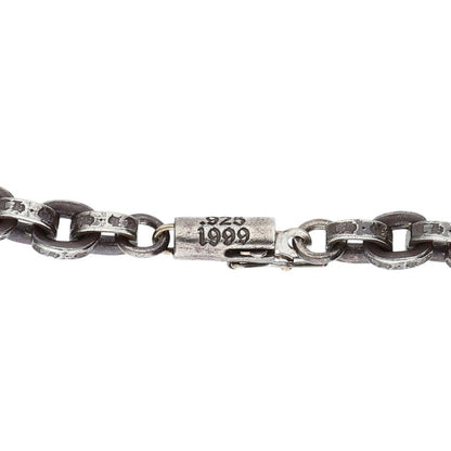 Chrome Hearts PAPER CHAIN Silver Necklace Size 20 Inch