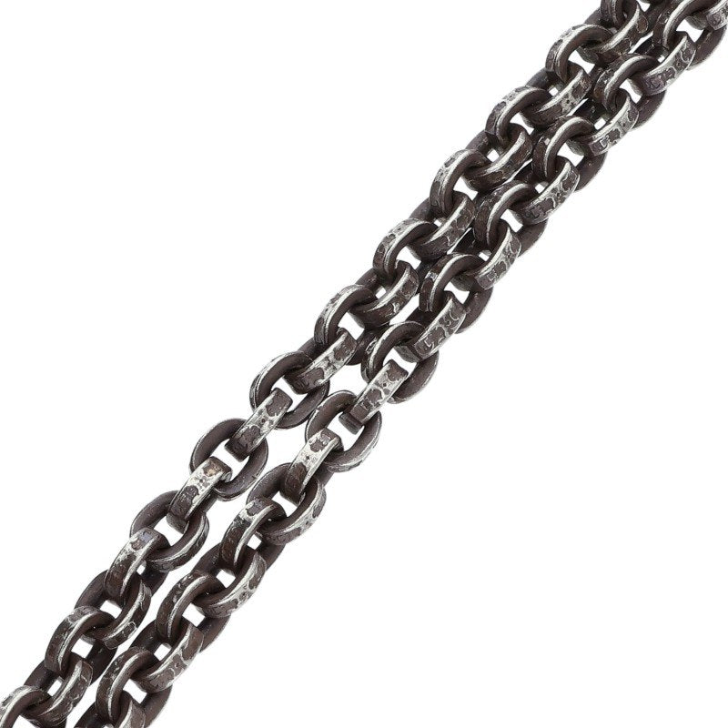 Chrome Hearts PAPER CHAIN Silver Necklace Size 20 Inch