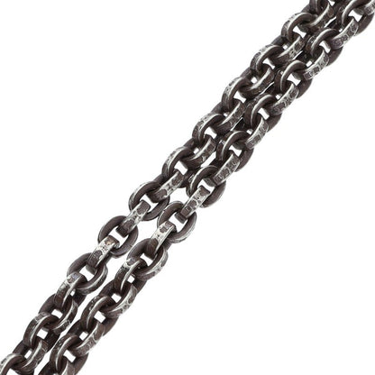 Chrome Hearts PAPER CHAIN Silver Necklace Size 20 Inch
