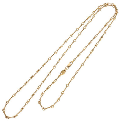 Chrome Hearts 22K Gold Twist Chain Necklace Size 24 Inch