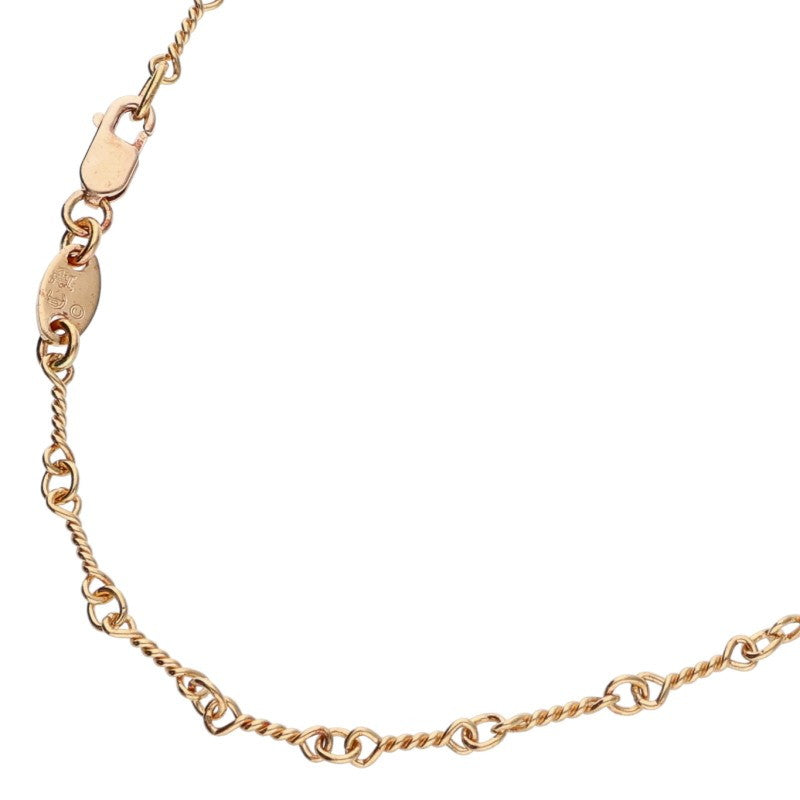 Chrome Hearts T16 Twist Chain Necklace 22K Gold Size 16 Inch