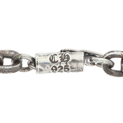 Chrome Hearts Paper Chain Necklace 14K Silver Size 20 Inch