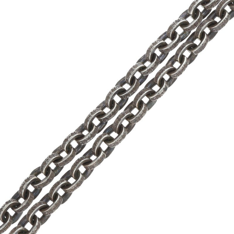 Chrome Hearts PAPER CHAIN Silver Necklace Size 24 Inch