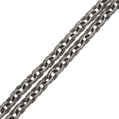 Chrome Hearts PAPER CHAIN Silver Necklace Size 24 Inch