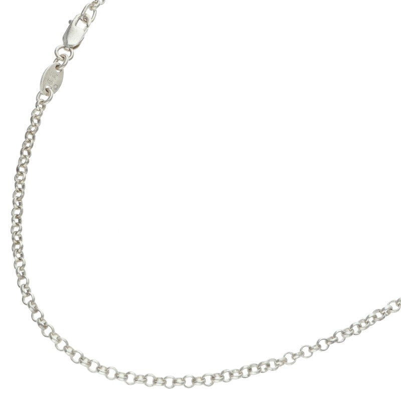 Chrome Hearts R24 Roll Chain Necklace Silver Size 24 Inch