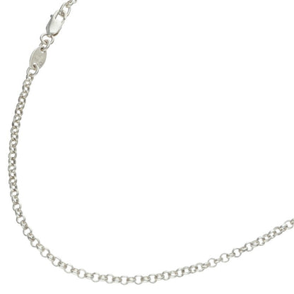 Chrome Hearts R24 Roll Chain Necklace Silver Size 24 Inch