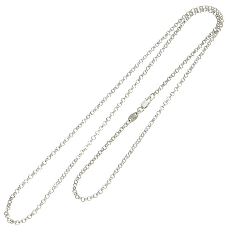 Chrome Hearts R24 Roll Chain Necklace Silver Size 24 Inch