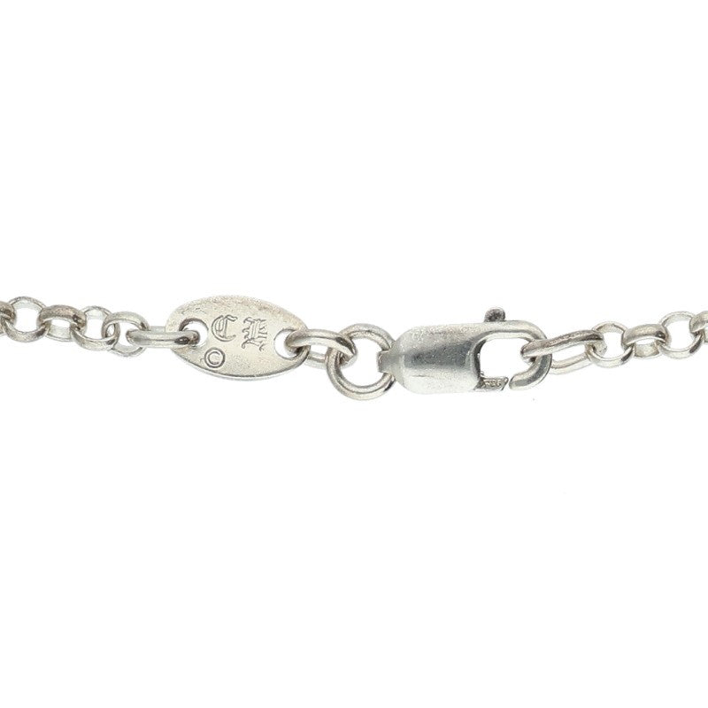 Chrome Hearts R24 Roll Chain Necklace Silver Size 24 Inch