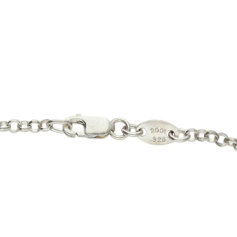 Chrome Hearts R24 Roll Chain Necklace Silver Size 24 Inch
