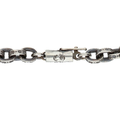 Chrome Hearts Paper Chain Necklace 14K Silver Size 20 Inch